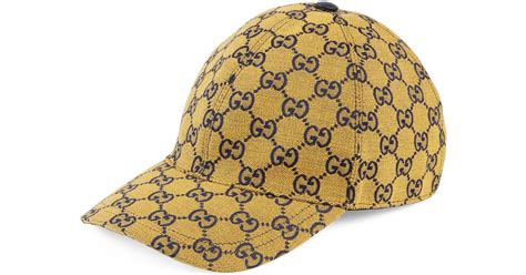 gucci hat yellow